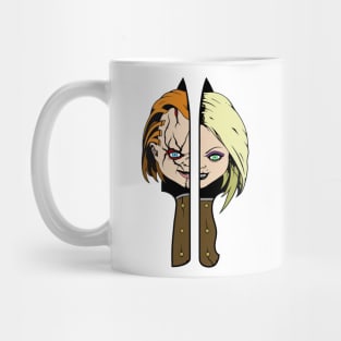 Chucky & Tiffany Knives Mug